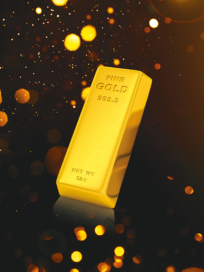 Gold bar 50 grams
